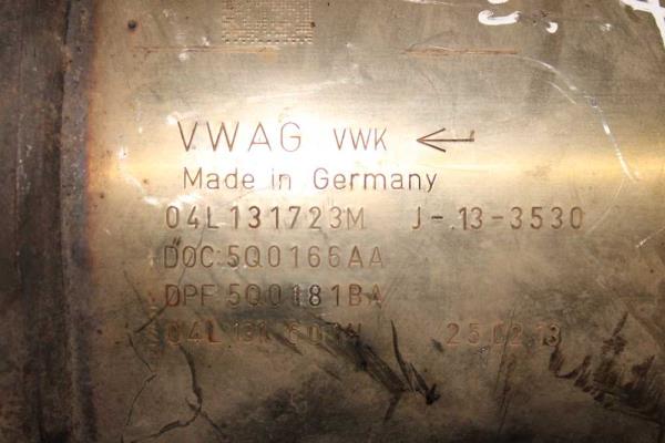 FILTRE A PARTICULE VW/AUDI/SEAT/SKODA - Vue 3